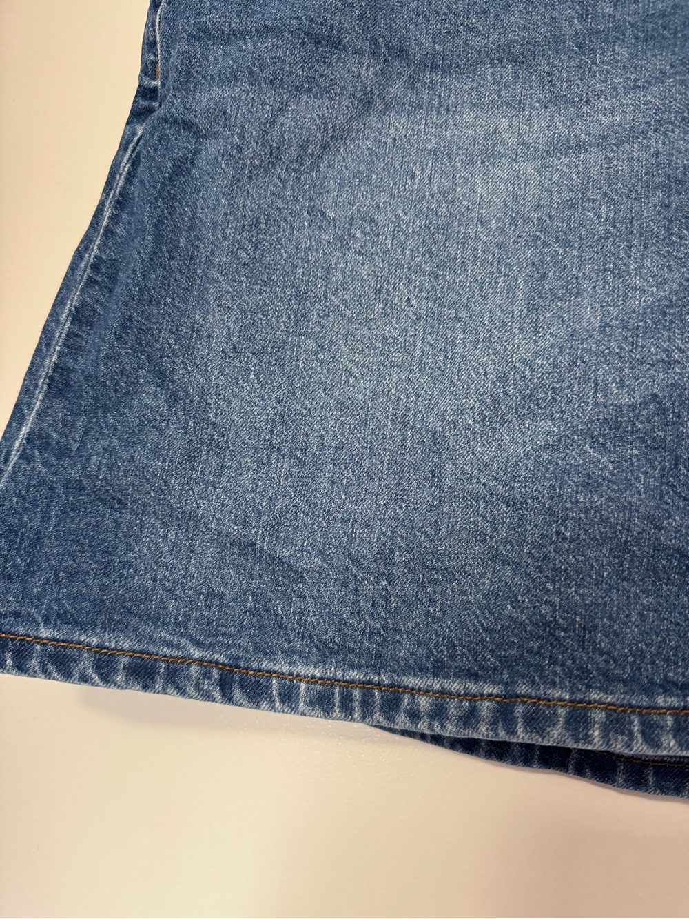 Classic Blue Denim Skirt - Casual A-Line Women’s Skirt - Picture 2 of 9